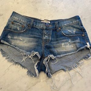 One teaspoon Denim Shorts